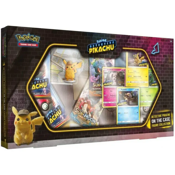 Pokémon TCG - Detective Pikachu On The Case Figure Collection Box