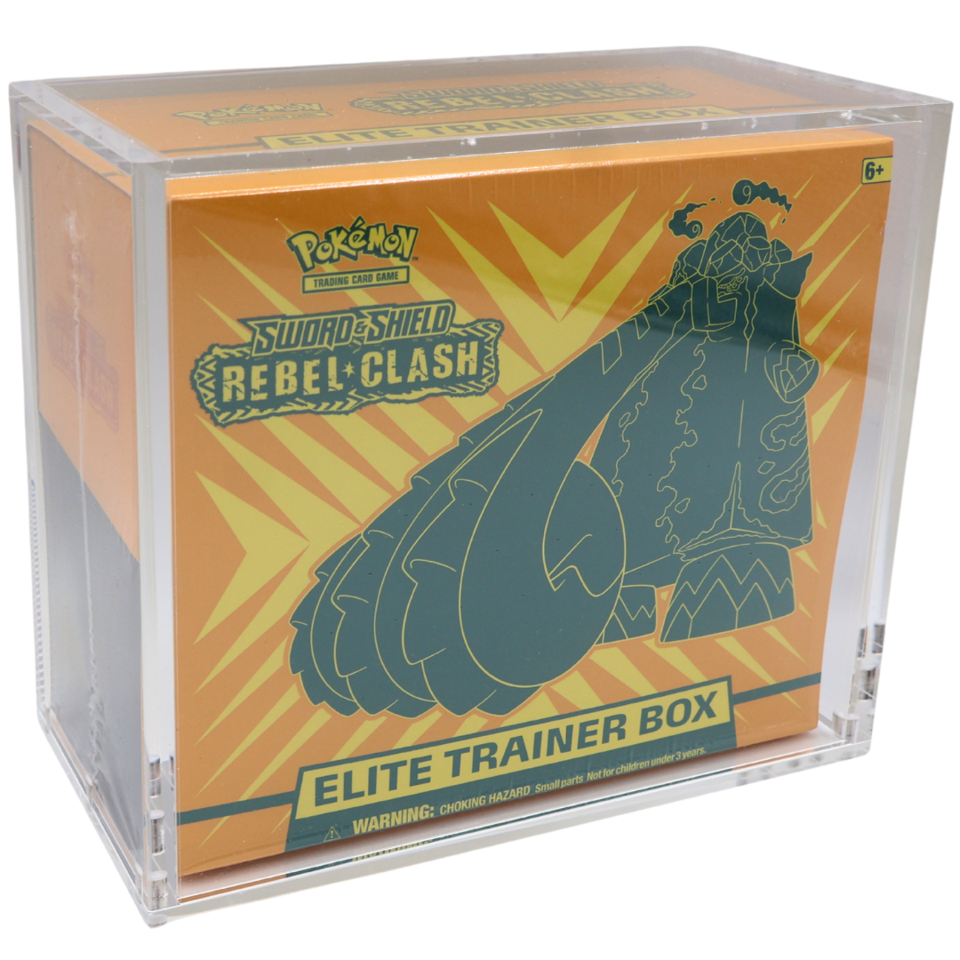 Pokémon Elite Trainer Box Display Case - Aegis Acrylics Pokémon Elite Trainer Box Display Case - Aegis Acrylics