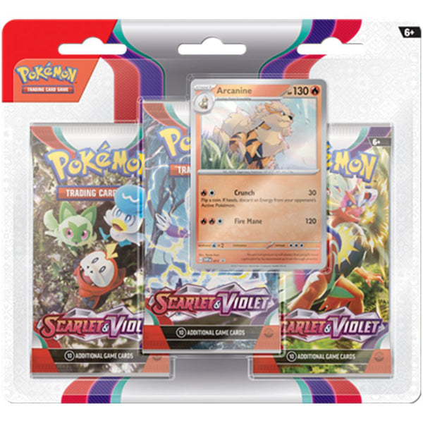 Pokémon TCG - Scarlet & Violet Base 3 Pack Blister
