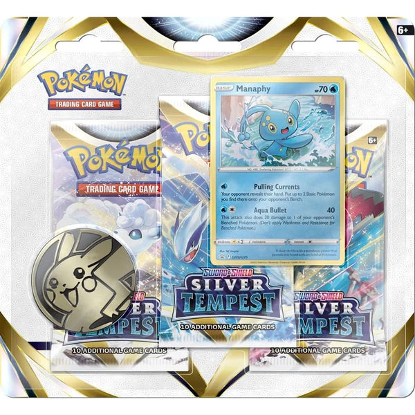 Pokémon TCG - Silver Tempest 3 Pack Blister