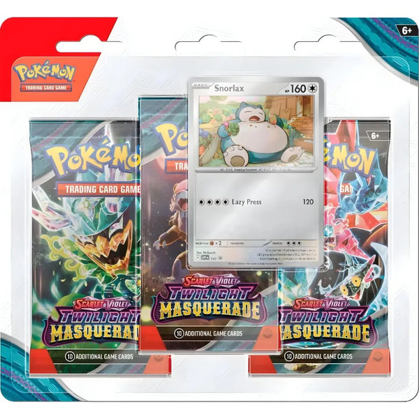 Pokémon TCG - Twilight Masquerade 3 Pack Blister