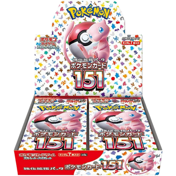 Pokémon TCG - 151 SV2A Japanese Booster Box (1st Delivery July 7th)