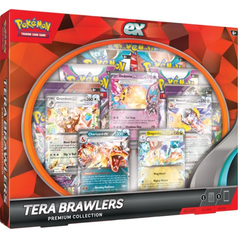 Pokémon TCG - Tera Brawlers EX Premium Collection Box
