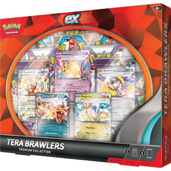 Pokémon TCG - Tera Brawlers EX Premium Collection Box
