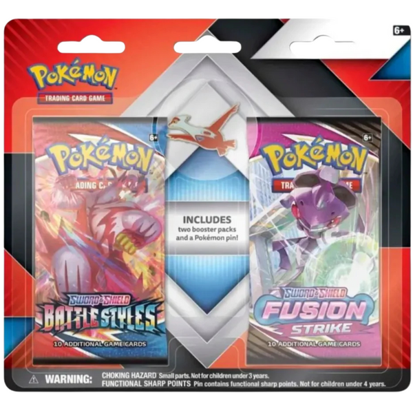 Pokémon TCG - 2 Pack Metal Pin Blister