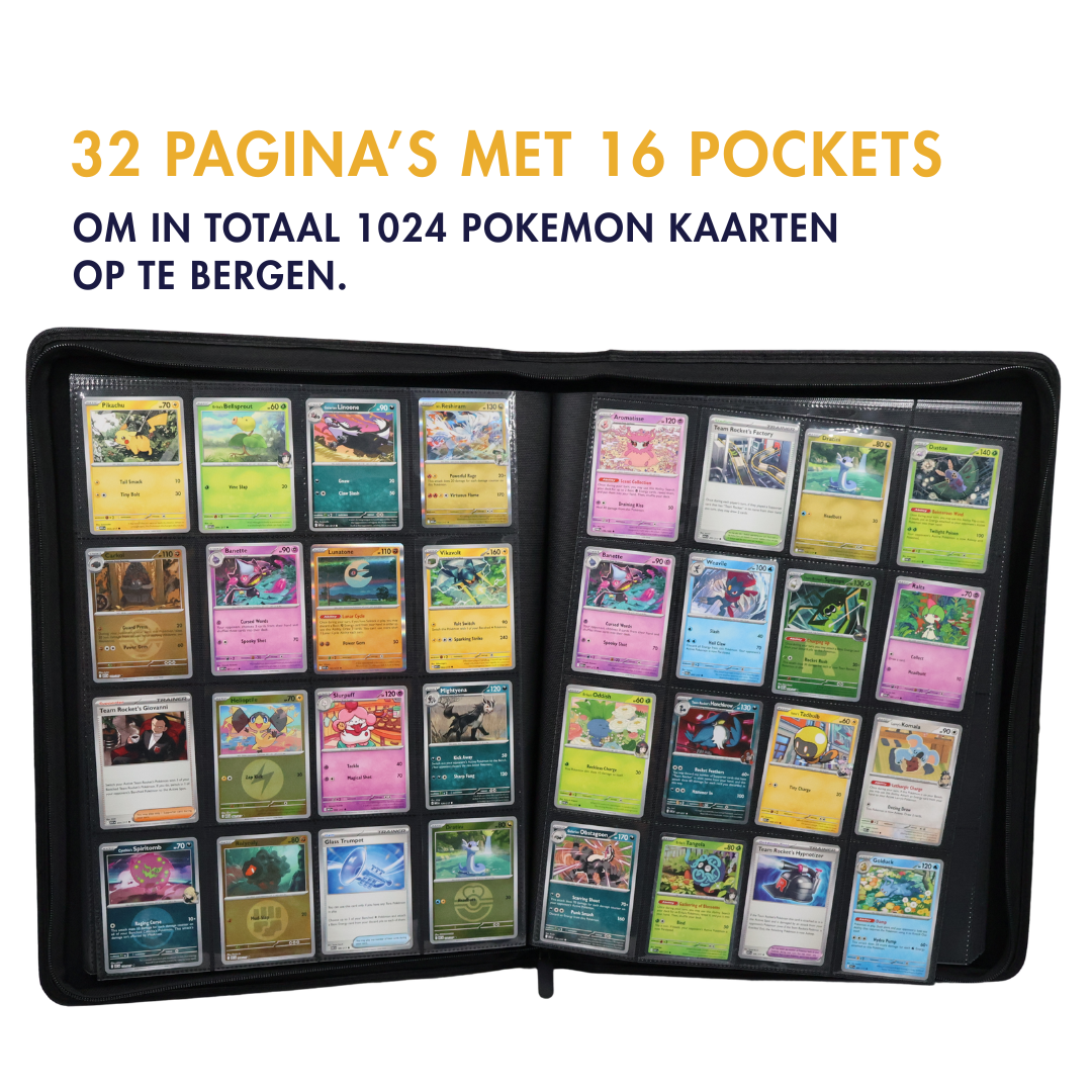 Pokémon TCG - TcgReus Binder 16-pocket map