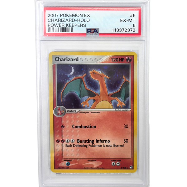 Charizard Holo #6 Power Keepers PSA 6