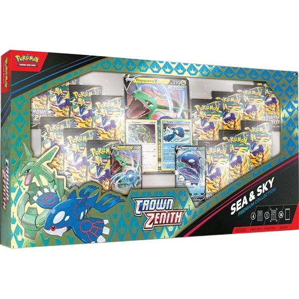 Pokémon TCG - Crown Zenith Sea & Skye Premium Collection Box