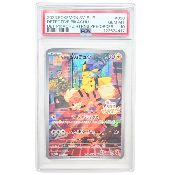 Detective Pikachu PSA 10