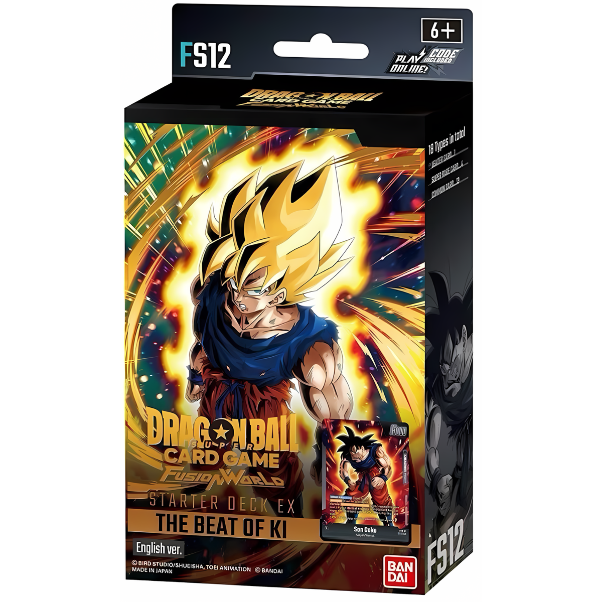 Dragon Ball - Super Card Game Fusion World FS12 The Beat Of Ki Starter Deck
