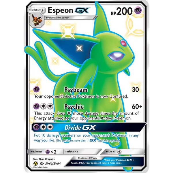Pokémon TCG - Espeon GX HIF SV60