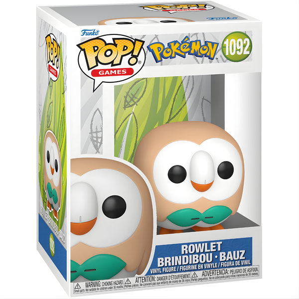 Funko Pop! Games: Pokémon - Rowlet