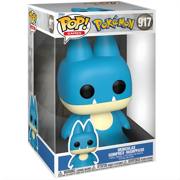 Funko Pop! Jumbo: Pokémon - Munchlax 10" Super Sized Pop!