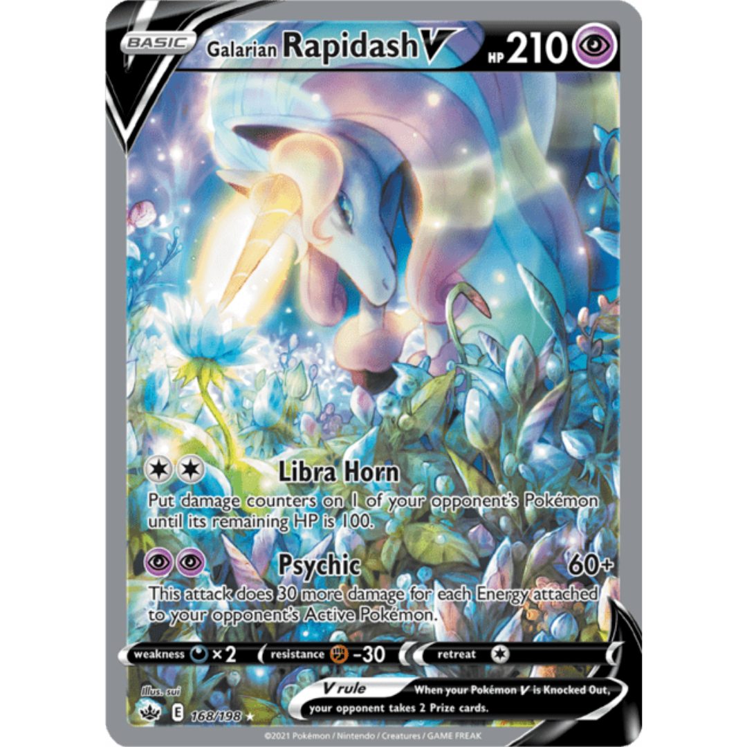 Pokémon TCG - Galarian Rapidash V CRE 168