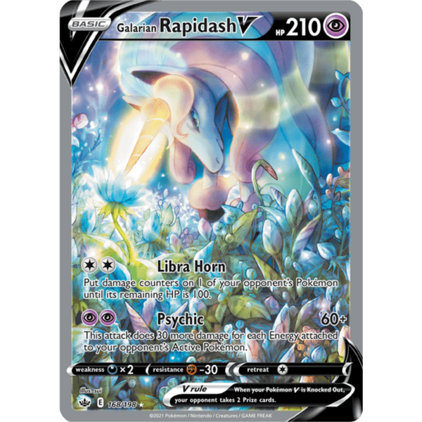 Pokémon TCG - Galarian Rapidash V CRE 168