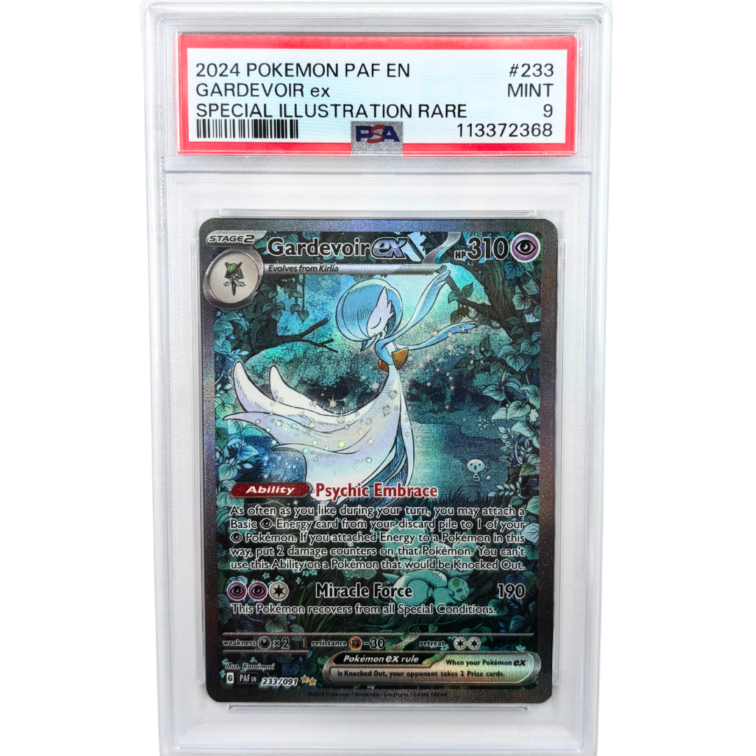 Gardevoir EX #233 Paldean Fates PSA 9