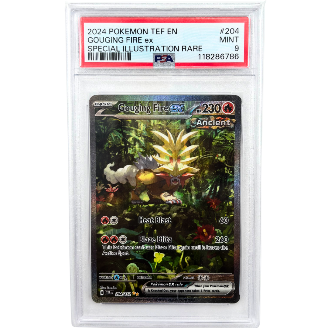 Gouging Fire EX #204 Temporal Forces PSA 9