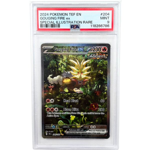 Gouging Fire EX #204 Temporal Forces PSA 9