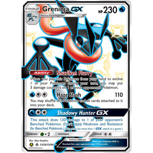 Pokémon TCG -  Greninja GX HIF SV56
