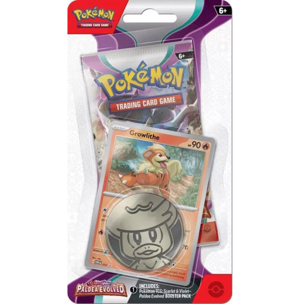 Pokémon TCG - Paldea Evolved Checklane Blister