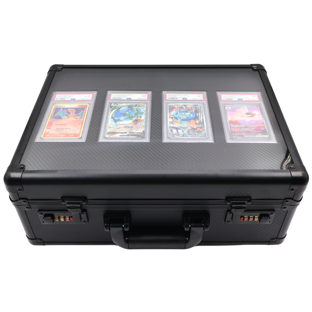 TCG - Carbon Slab Koffer Inclusief 4-delig Display