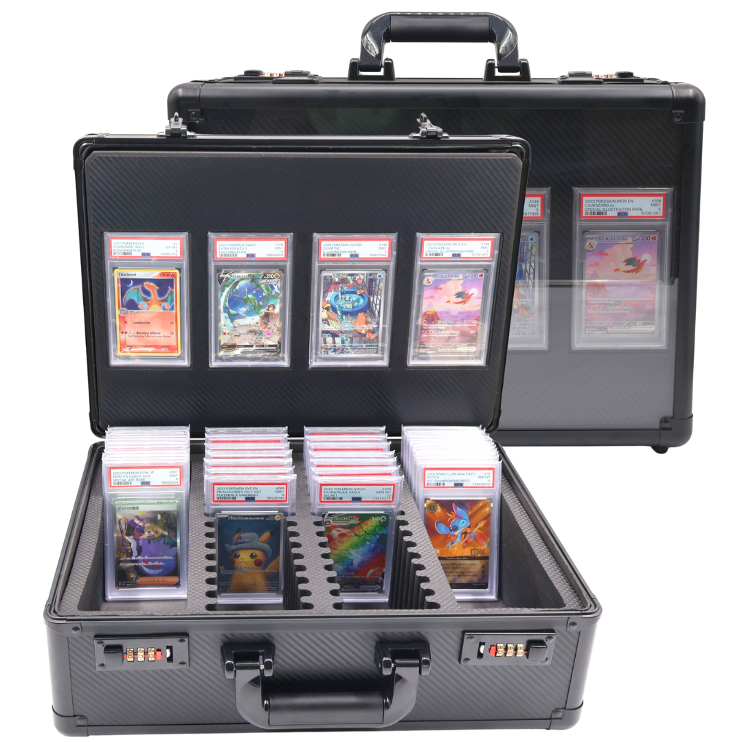 TCG - Carbon Slab Koffer Inclusief 4-delig Display