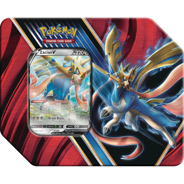 Pokémon TCG - Legends of Galar Zacian USA Tin