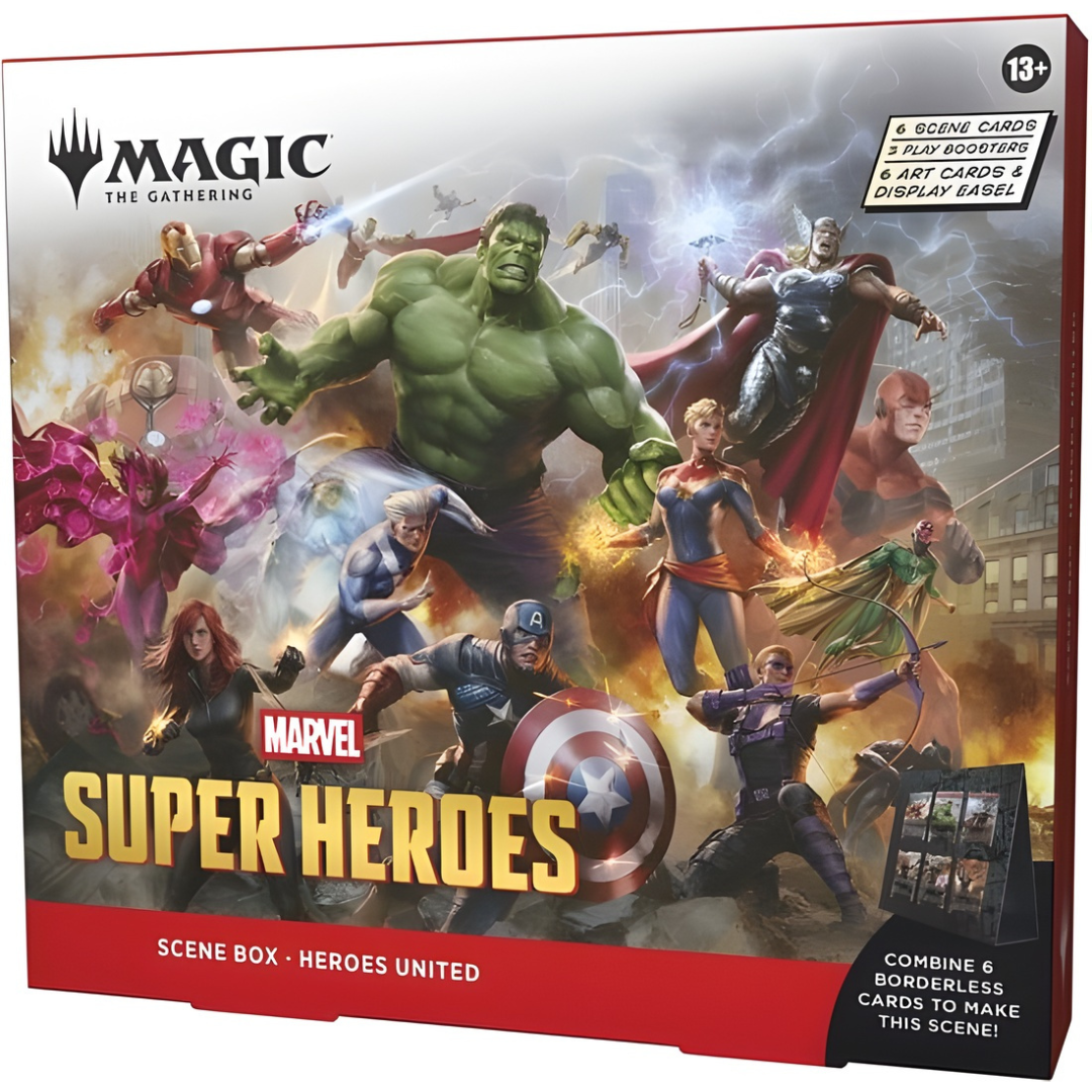 Magic: The Gathering TCG - Marvel's Super Heroes Scene Box