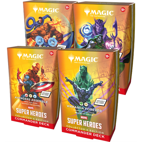 Magic: The Gathering TCG - Marvel's Super heroes Commander Deck Collector's Edition