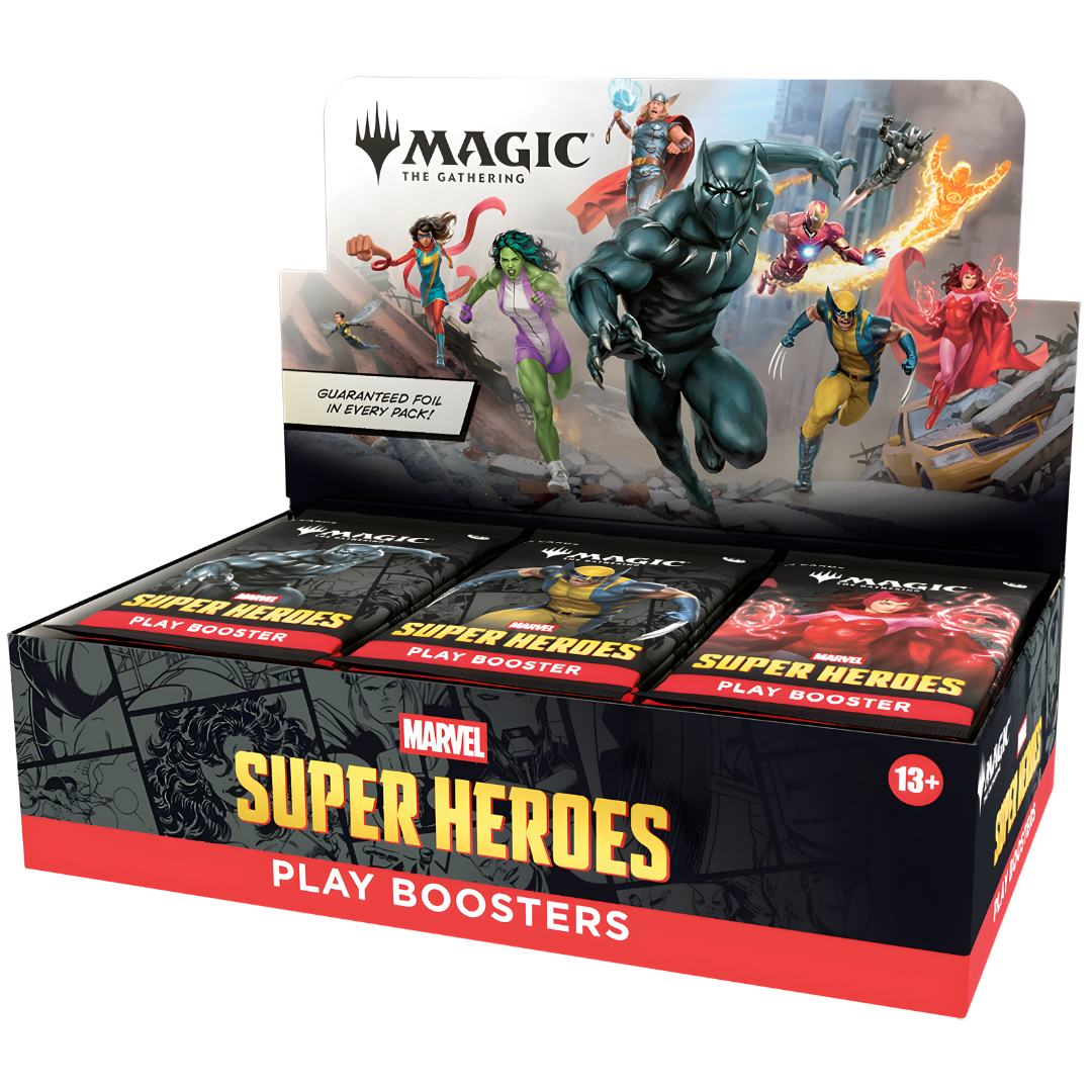 Magic: The Gathering TCG - Marvel's Super Heroes Play Booster Box