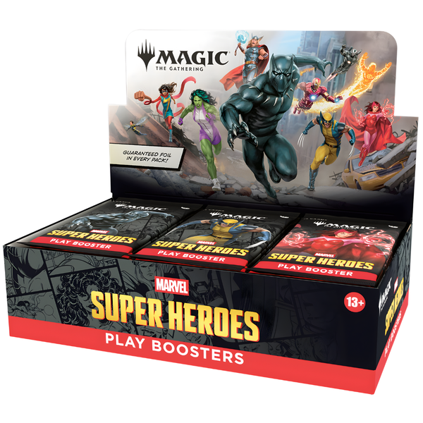 Magic: The Gathering TCG - Marvel's Super Heroes Play Booster Box