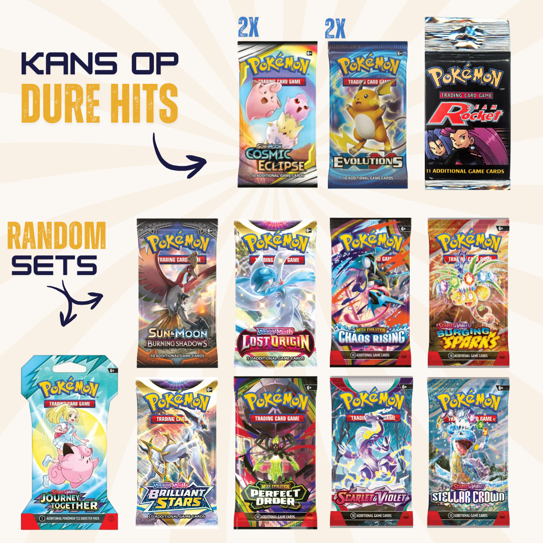 Pokémon TCG - Mystery Booster Pack Bag 3