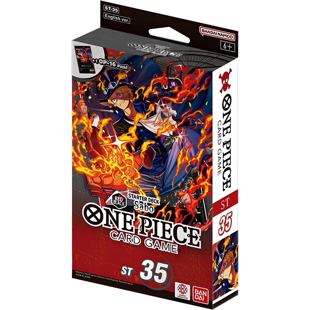 One Piece - ST35 Starter Deck Rood/zwart Sabo