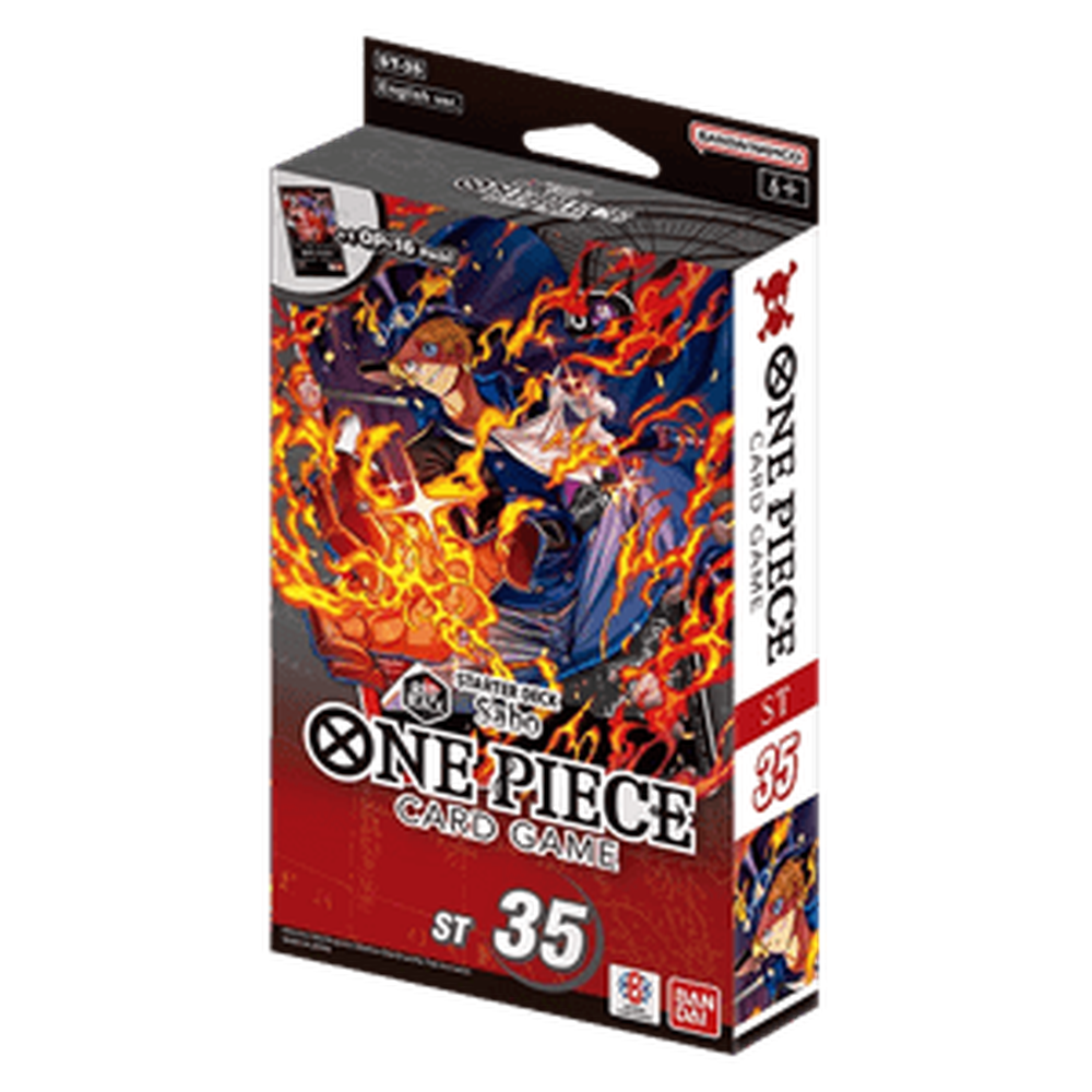 One Piece - ST35 Starter Deck Rood/zwart Sabo