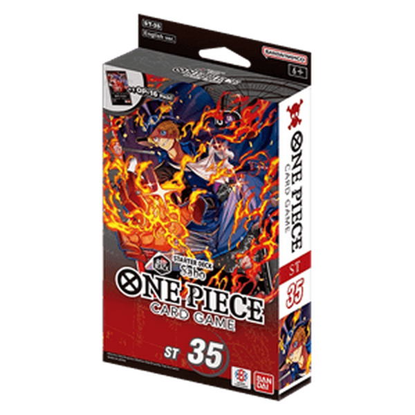 One Piece - ST35 Starter Deck Rood/zwart Sabo