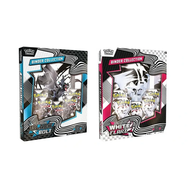 Pokémon TCG - Black Bolt & White Flare Binder Collection Box