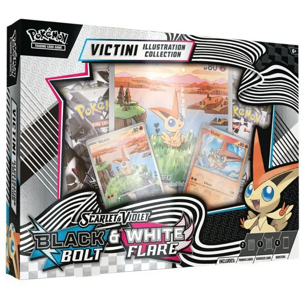 Pokémon TCG - Black Bolt & White Flare Illustration Collection Box