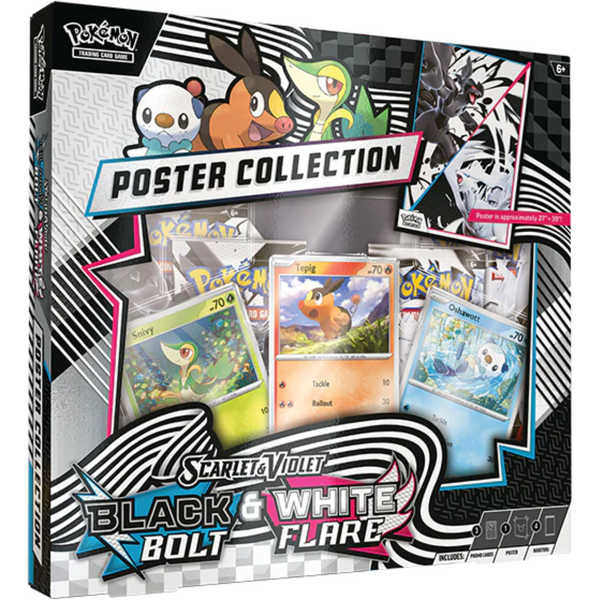 Pokémon TCG - Black Bolt & White Flare Poster Collection