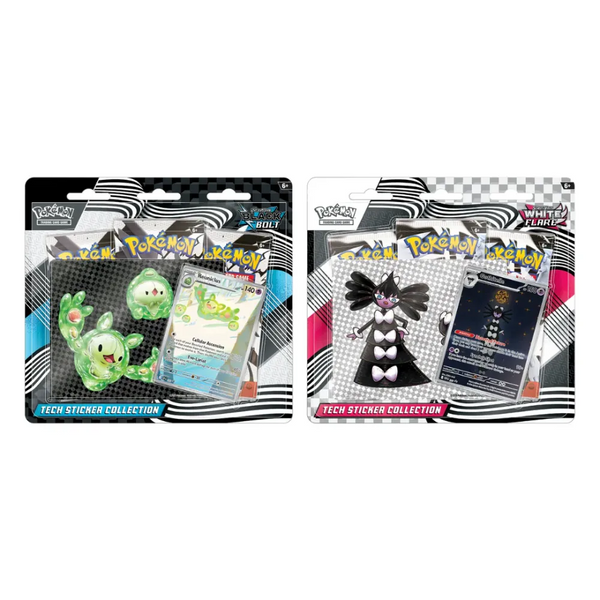 Pokémon TCG - Black Bolt & White Flare Tech Sticker Collection