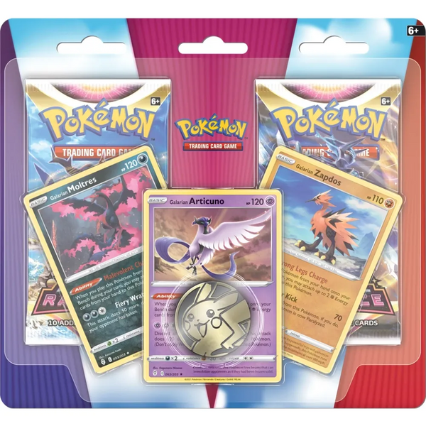 Pokémon TCG - Enhanced 2 Pack Blister Galarian Birds