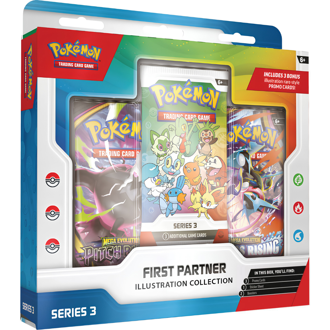 Pokémon TCG - First Partner Illustration Collection Box - Series 3