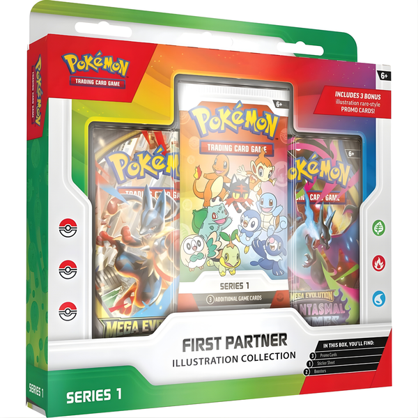 Pokémon TCG - First Partner Illustration Collection Box