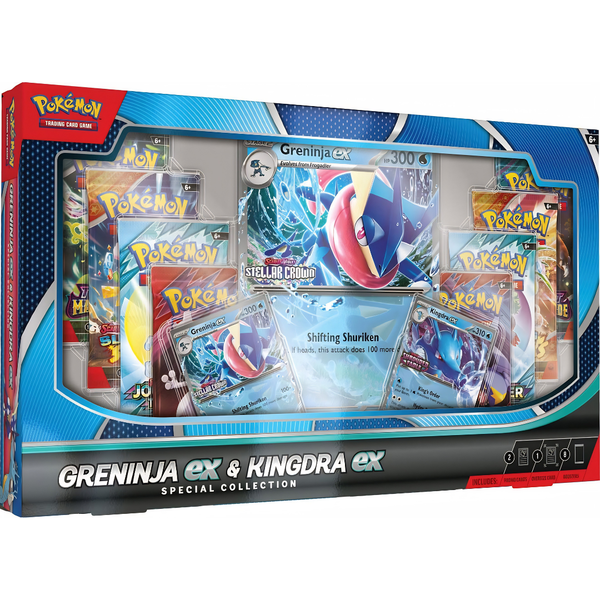 Pokémon TCG - Greninja EX & Kingdra EX Special Collection Box