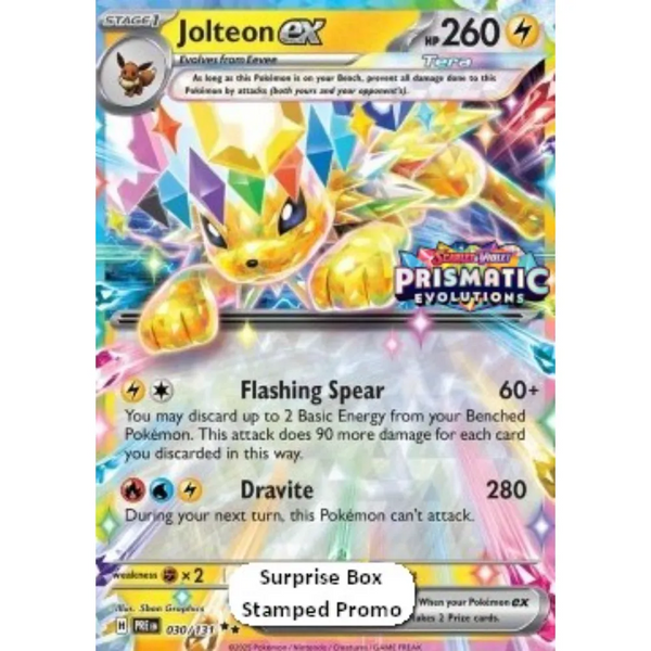 Pokémon TCG - Jolteon EX XPRE 030 Promo