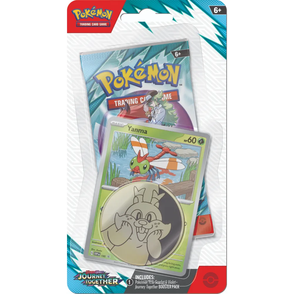Pokémon TCG - Journey Together Checklane Blister Yanma