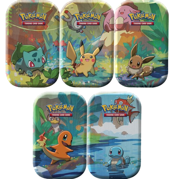 Pokémon TCG - Kanto Friends Mini Tin