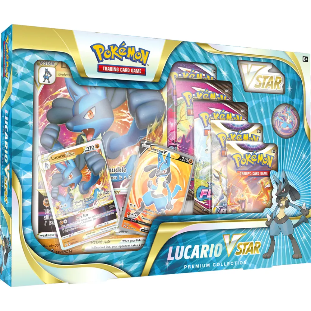 Pokémon TCG – Lucario Vstar Premium-Sammelbox