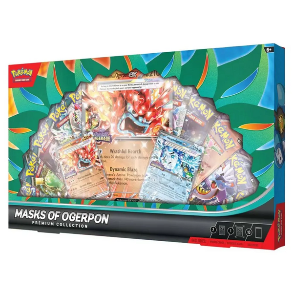 Pokémon TCG - Masks of Ogerpon EX Premium Collection Box