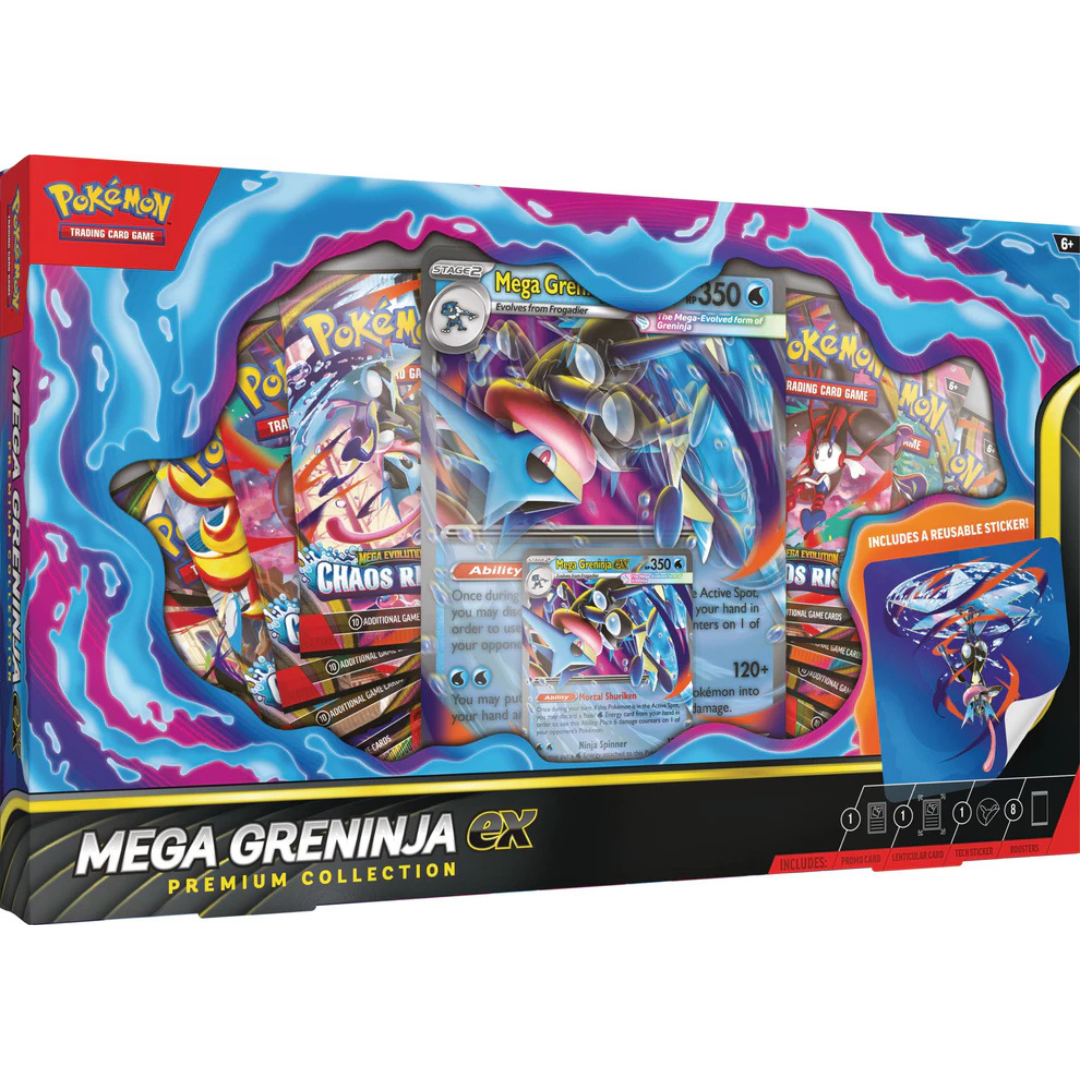Pokémon TCG - Mega Greninja Ex Premium Collection