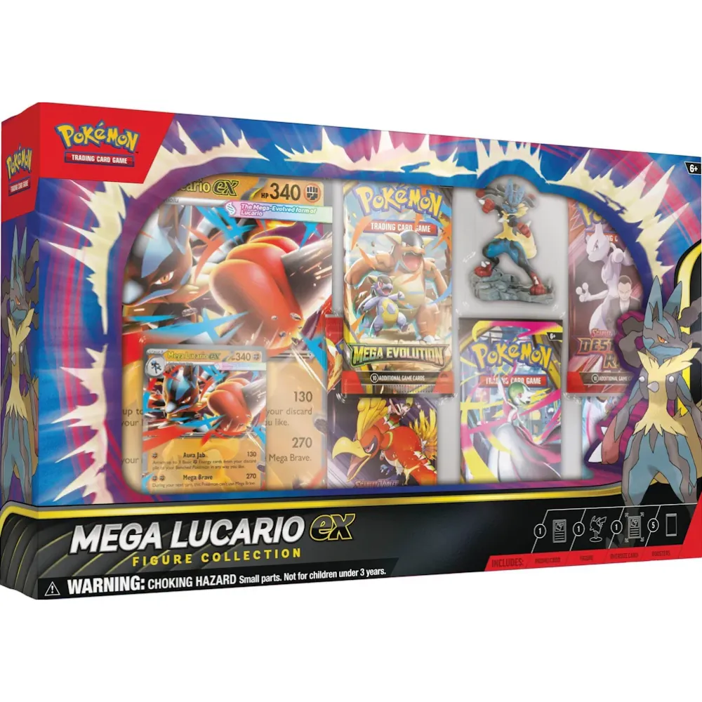 Pokémon TCG - Mega Lucario Figure Collection Box